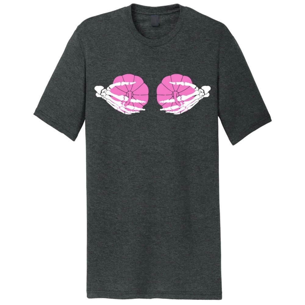 Breast Cancer Awareness Halloween Graphic Tee